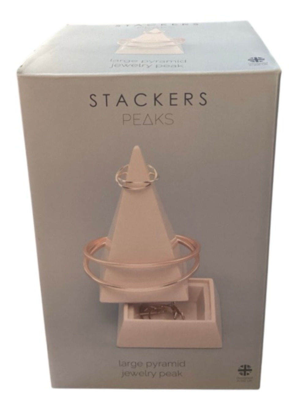 Stackers Peaks- Large Blush Pink Pyramid Jewelry Peak (NWT)
